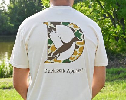 Logo Tee - Ivory & Camo