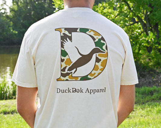 Logo Tee - Ivory & Camo