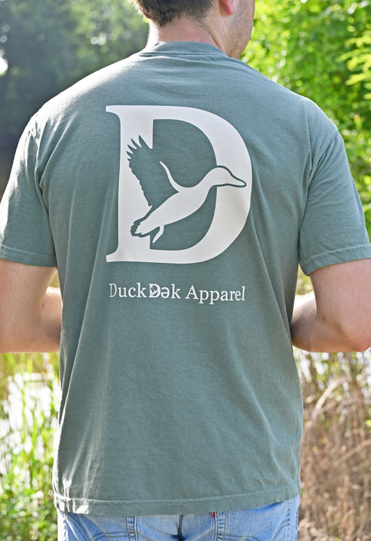 Logo Tee - Moss & Khaki
