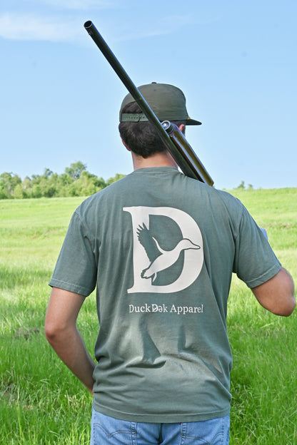 Logo Tee - Moss & Khaki