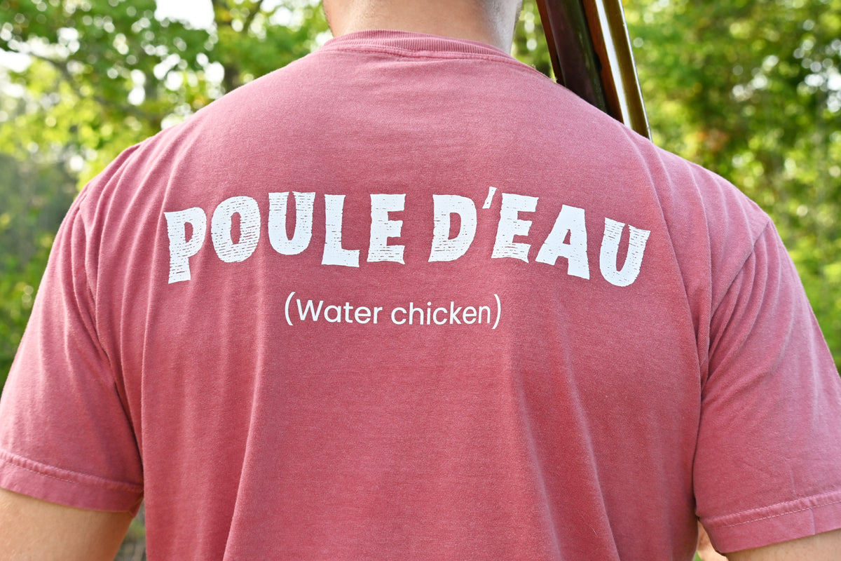 Poule D'eau Tee - Brick & White